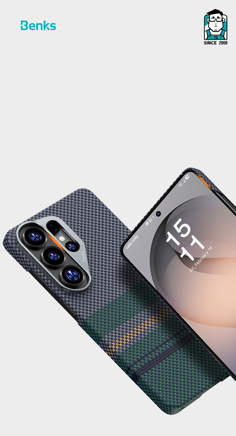 Benks Magnetic Armor Air Aurora Kevlar 600D Case (C049) for Samsung Galaxy S26 Plus