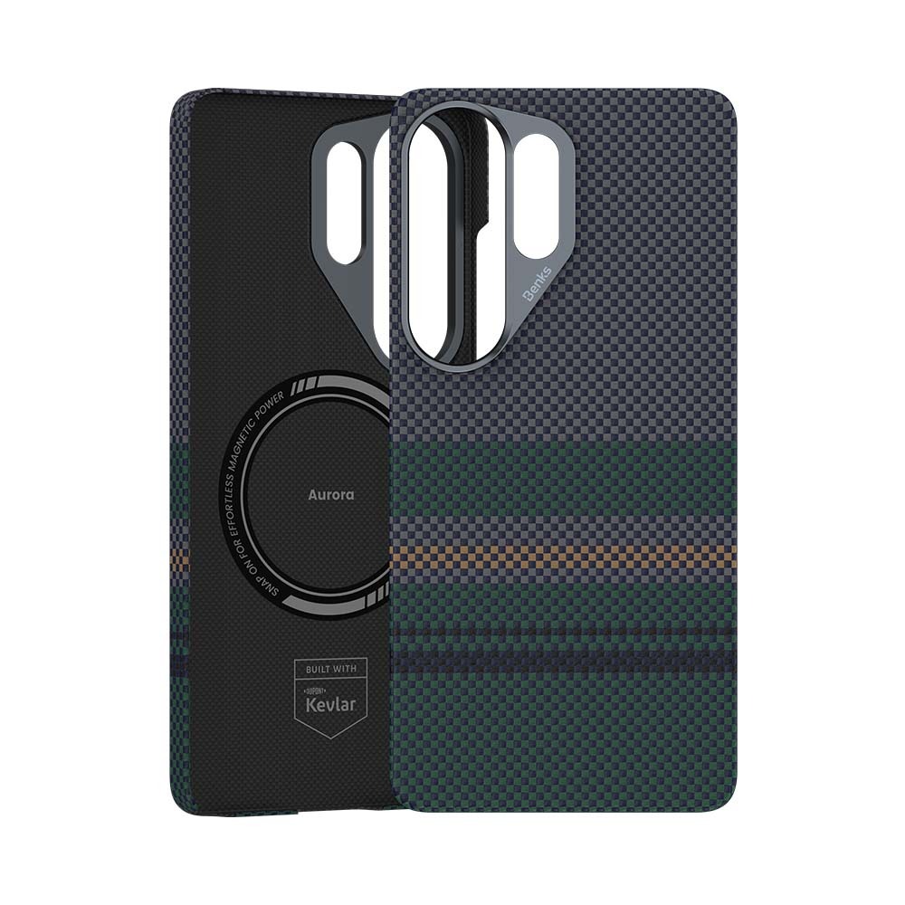 Benks Magnetic Armor Pro Aurora Kevlar 600D Case (D050) for Samsung Galaxy S26 Ultra