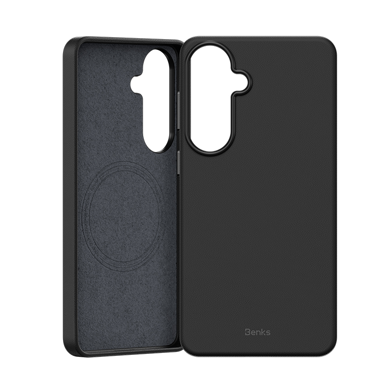 Benks Magnetic Vita Pro Silicone Case (A049) for Samsung Galaxy S26 Plus , barva černá