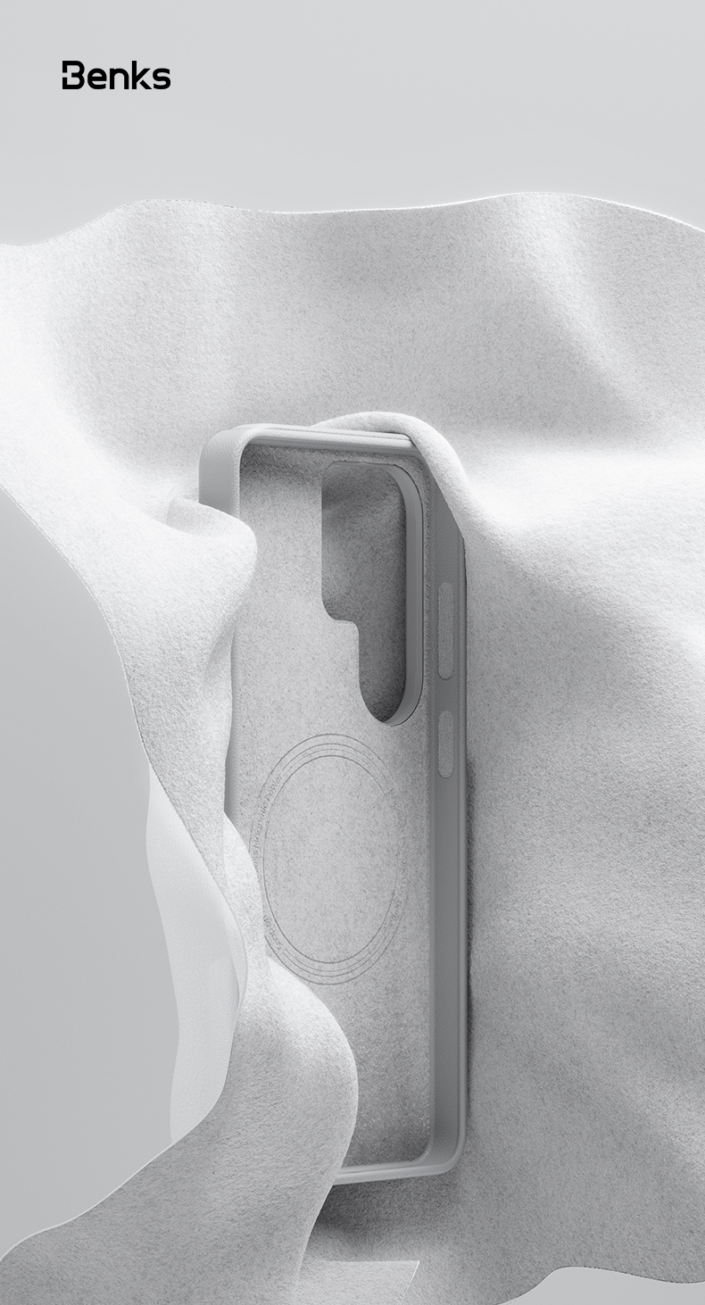 Benks Magnetic Vita Pro Silicone Case (A050) for Samsung Galaxy S26 Ultra , barva černá