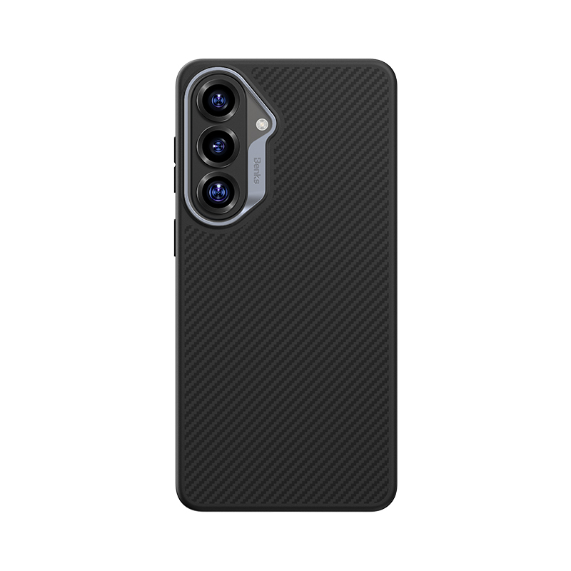 Benks Magnetic Armor Pro Kevlar Case Metal Frame 600D (G049) for Samsung Galaxy S26 Plus , barva černá