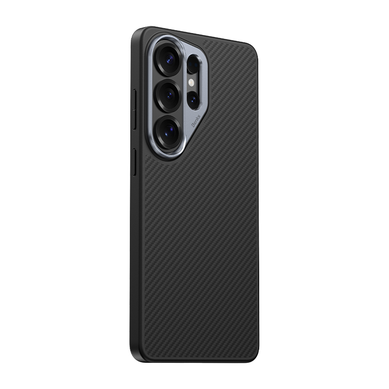 Benks Magnetic Armor Pro Kevlar Case Metal Frame 600D (G050) for Samsung Galaxy S26 Ultra , barva černá