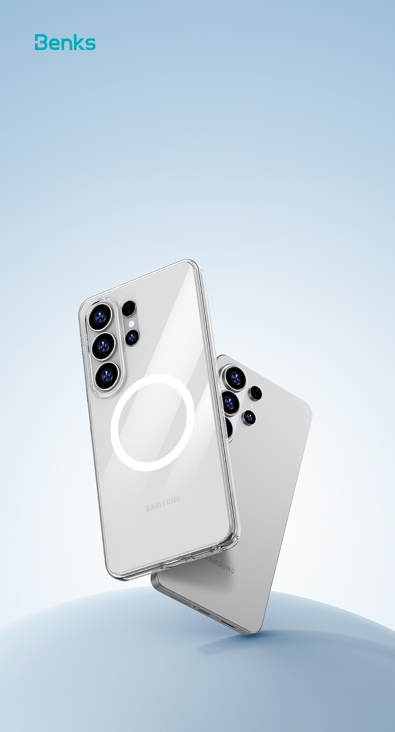 Benks Magnetic Crystal Case (A048) for Samsung Galaxy S26 , barva čirá