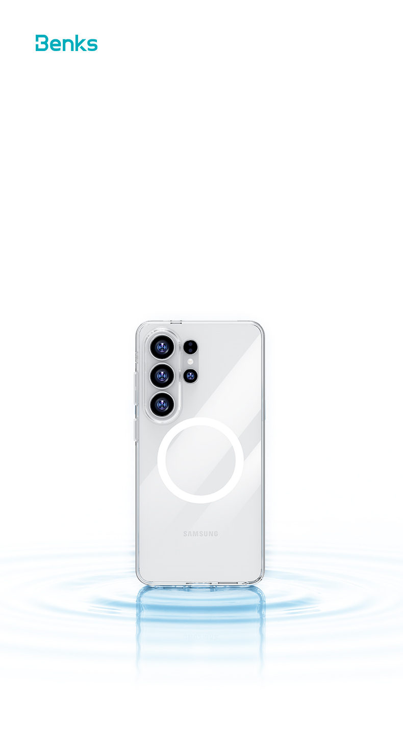 Benks Magnetic Crystal Case (A050) for Samsung Galaxy S26 Ultra , barva čirá