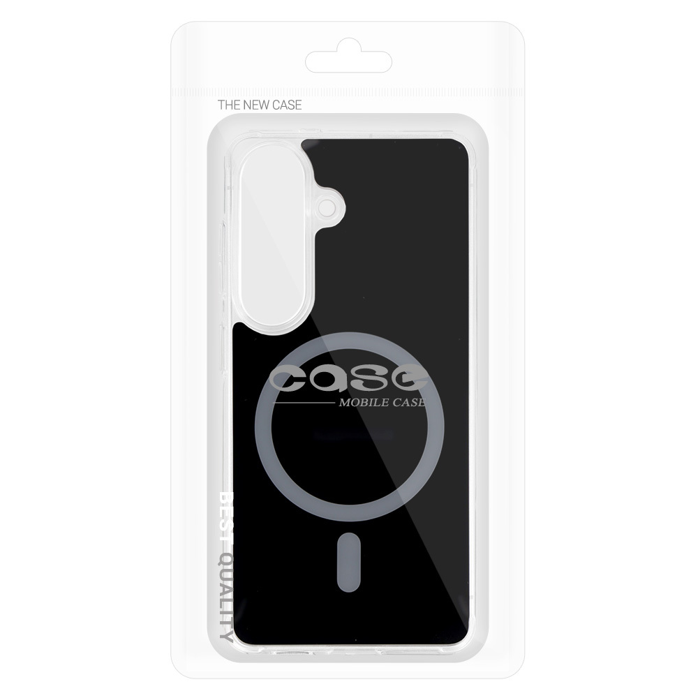 Glossy Magsafe Case for Samsung Galaxy S26 Plus , barva černá