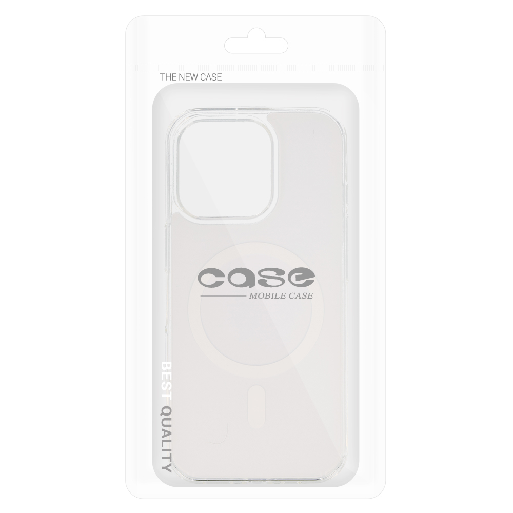 Glossy Magsafe Case for Apple iPhone 16 Pro , barva bílá