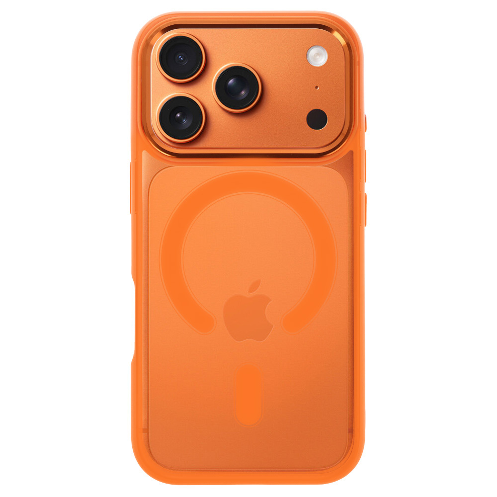 Kryt Metallic Magsafe pro Apple iPhone 17 Pro Max Cosmic , barva oranžová