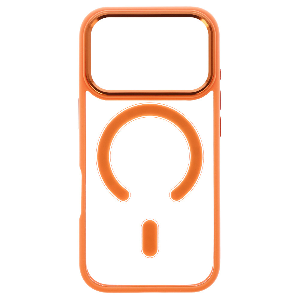 Kryt Metallic Magsafe pro Apple iPhone 17 Pro Max Cosmic , barva oranžová