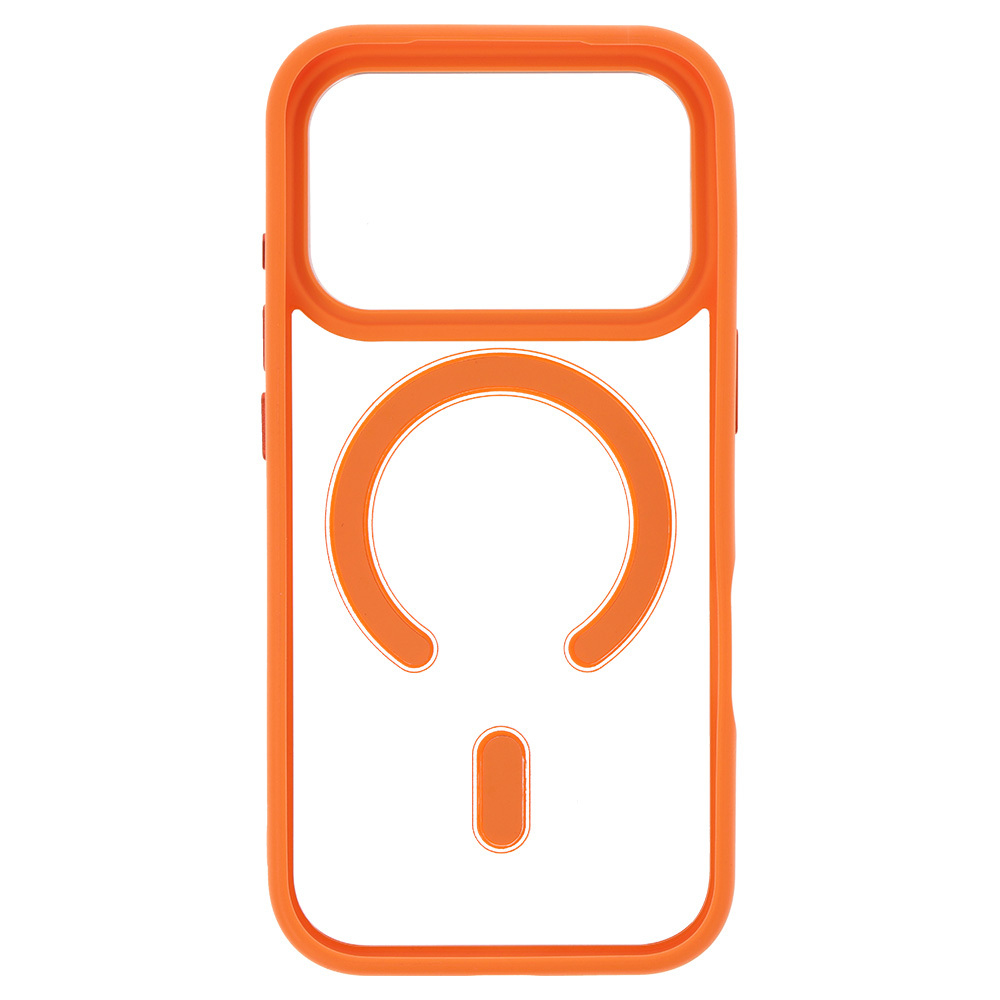 Kryt Metallic Magsafe pro Apple iPhone 17 Pro Max Cosmic , barva oranžová