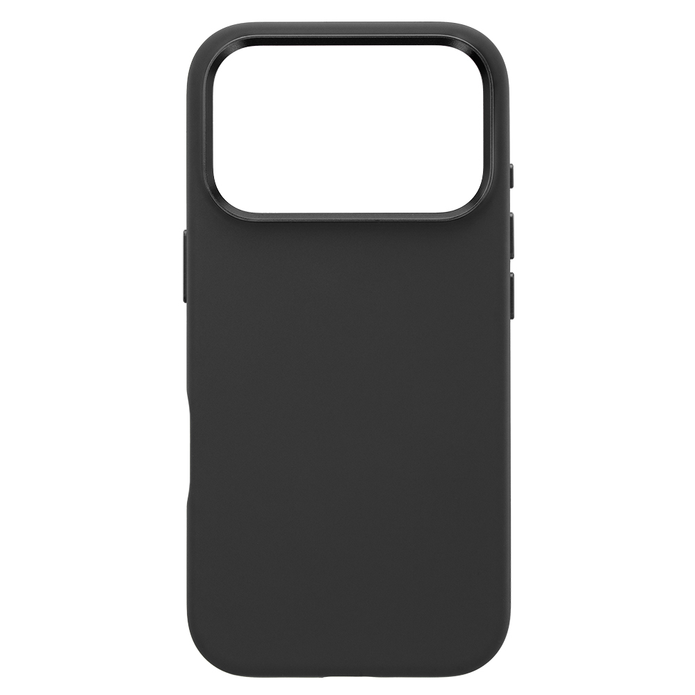 Liavec Silky Case with Metal Camera Frame for Apple iPhone 17 Pro , barva černá