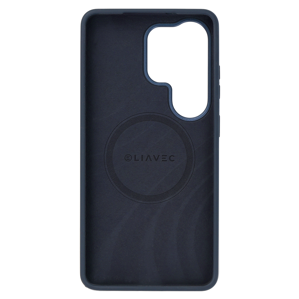 Liavec Silky Case with Metal Camera Frame for Samsung Galaxy S26 Ultra , barva modrá