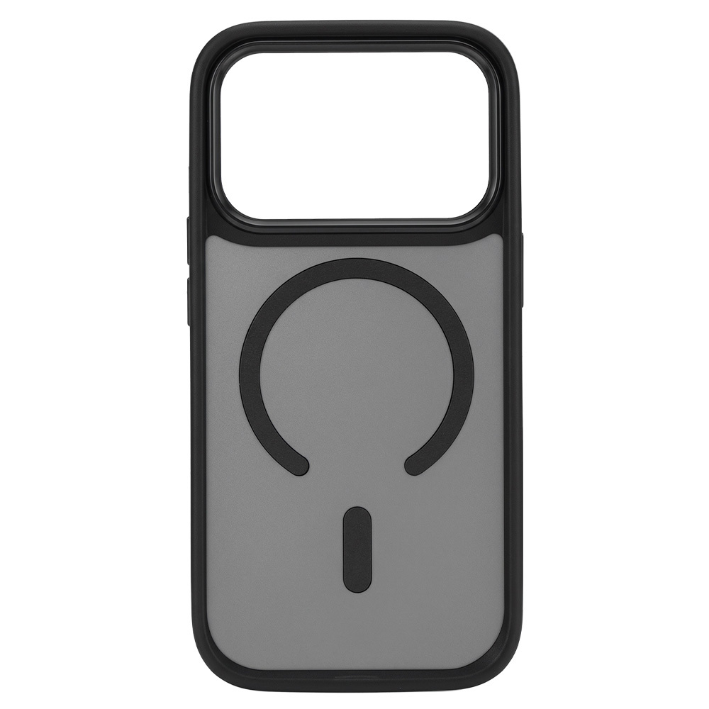 Liavec Cloudy Case with Metal Camera Frame for Apple iPhone 17 Pro , barva černá (Camera Control Button)