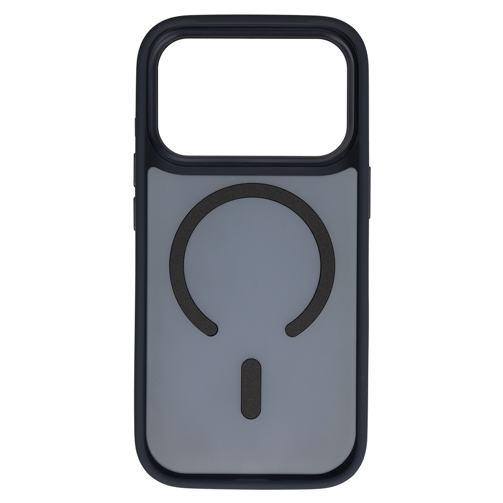 Liavec Cloudy Case with Metal Camera Frame for Apple iPhone 17 Pro , barva modrá (Camera Control Button)