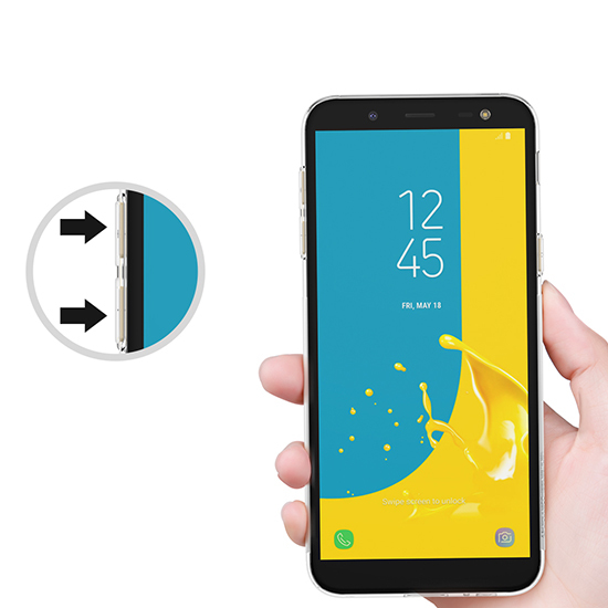Kryt Nillkin Nature TPU Case for Samsung Galaxy J6 , barva čirá