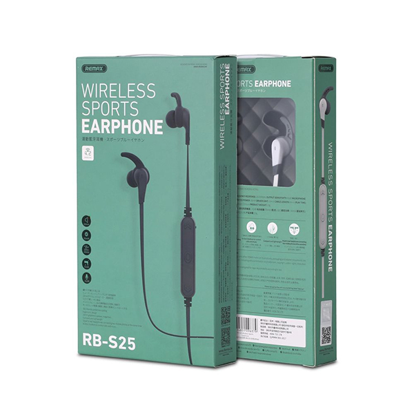 REMAX Słuchawki Bluetooth Sportowe - S25 Białe