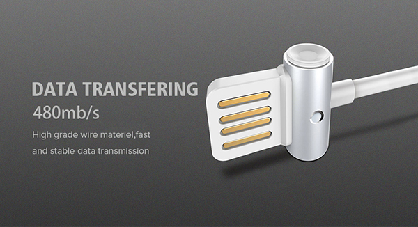 REMAX Kabel Waist Drum RC-082m - USB na Micro USB - Biały