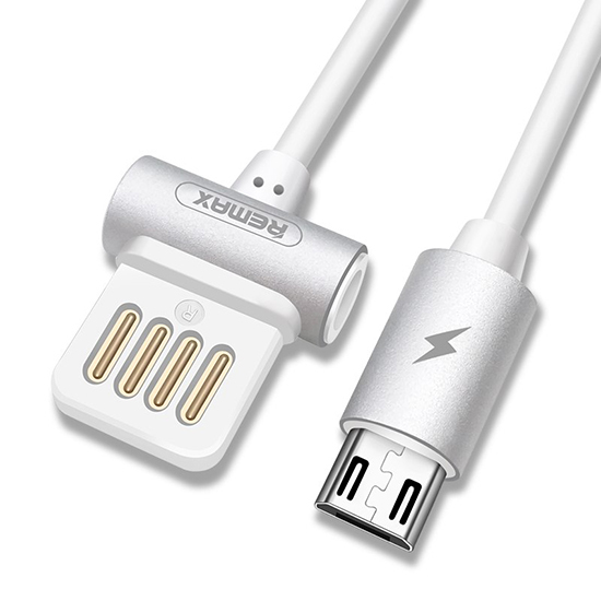 REMAX Kabel Waist Drum RC-082m - USB na Micro USB - Biały