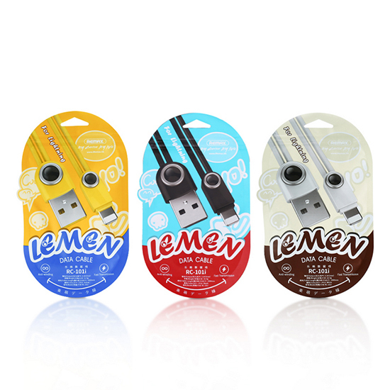 REMAX Kabel Lemen RC-101a - USB na Typ C - Żółty