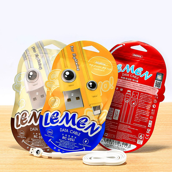 REMAX Kabel Lemen RC-101m - USB na Micro USB - Biały