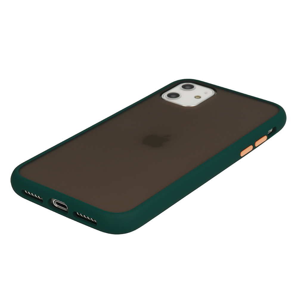 Vennus Color Button Bumper do Iphone 12 Mini Zielony