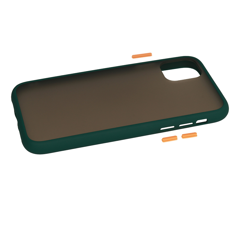 Vennus Color Button Bumper do Iphone 12 Mini Zielony