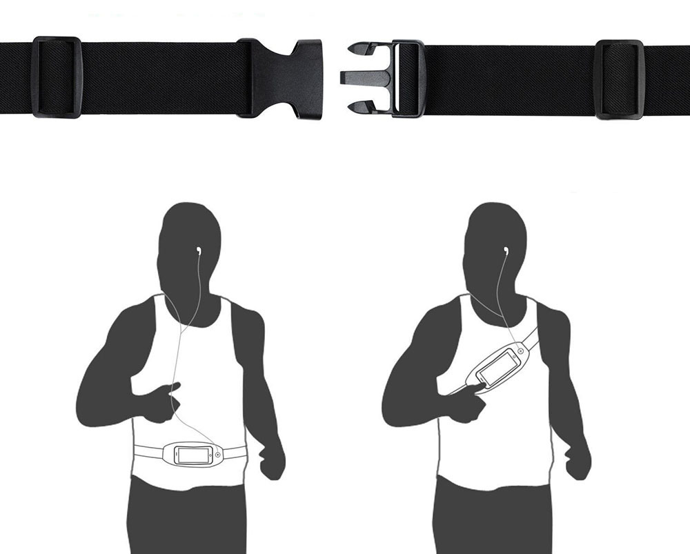 Nerka do biegania Typ 1 - czarny