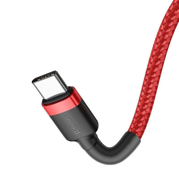 Baseus Cafule cable USB-C 2A 2m (Red) 2 m, all GSM accessories \ Cables \  USB - USB type C