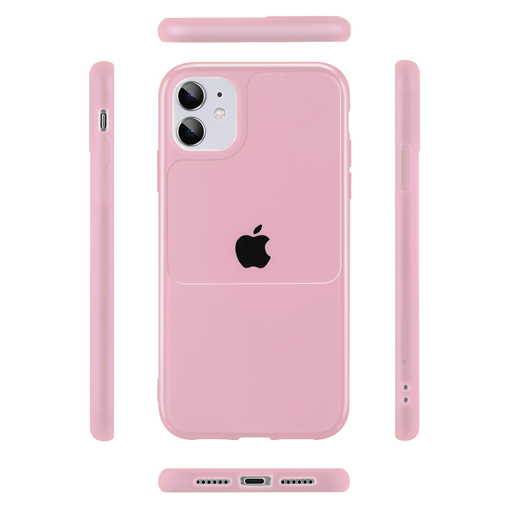 TEL PROTECT Window Case do Iphone 12 Pro Max Różowy