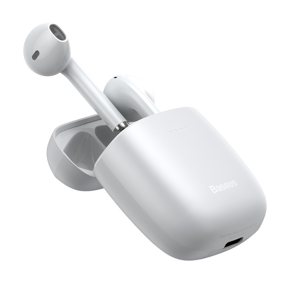 Baseus Bluetooth earphones TWS Encok W04 NGW04 02 White Toptel