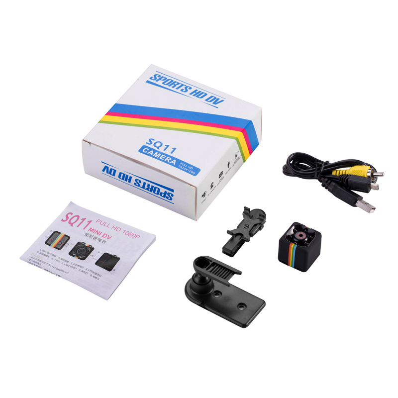 Kamera Mini Full HD B4-SQ11 1080P Niebieska