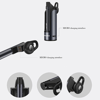 Awei Bluetooth Headset A835BL with a holder and power bank Rose gold