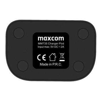 Telefon - MAXCOM MM 735 + opaska SOS CZARNY