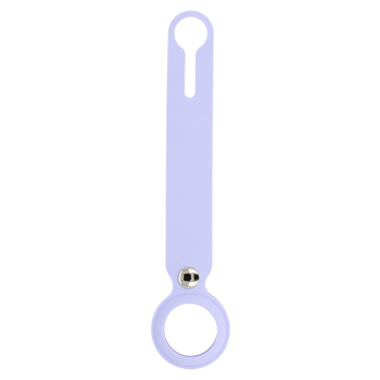 Silicone loop for Airtag purple