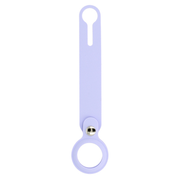 Silicone loop for Airtag purple