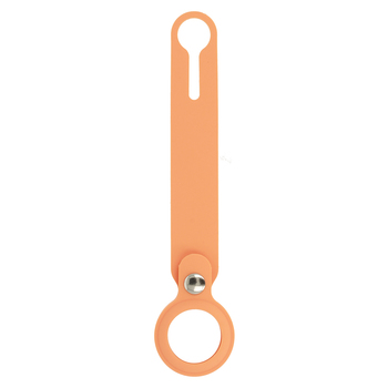 Silicone loop for Airtag orange
