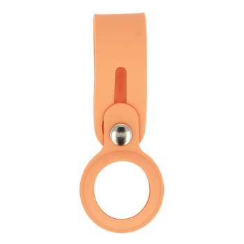 Silicone loop for Airtag orange