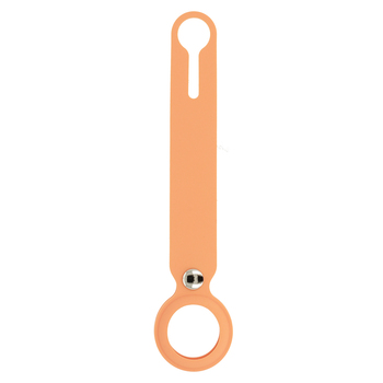 Silicone loop for Airtag orange
