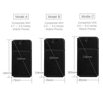 Dux Ducis Every Series Case - Universal Model B 5,0-5,5 inches black