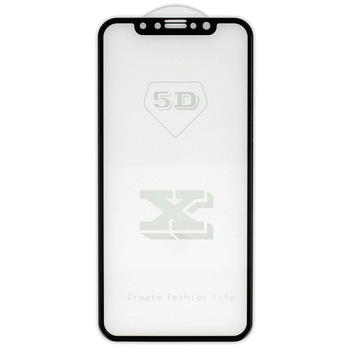 Hartowane szkło Full Glue 5D do IPHONE XR (6,1") CZARNY