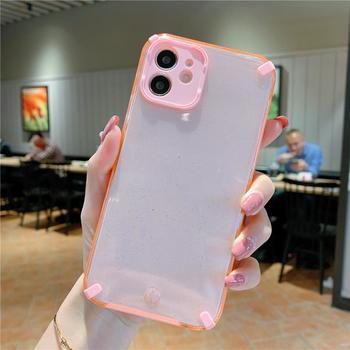 Armor Glitter Case do Iphone 12 Pro różowy
