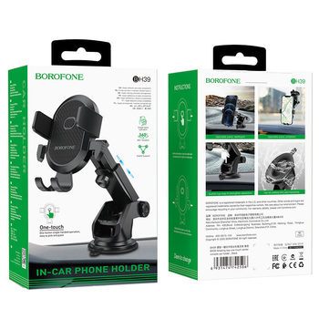 Borofone Car holder BH39 Amazing Bay with suction cup black