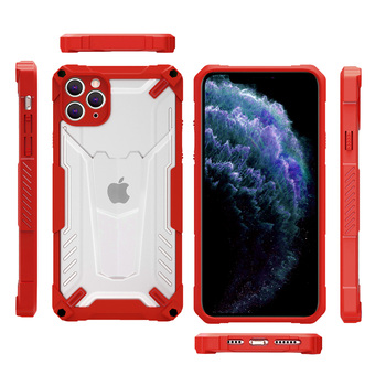 Tel Protect Hybrid Case do Iphone 13 Pro Max Czerwony
