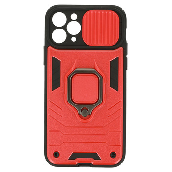 Ring Lens Case for Iphone 11 Pro Red