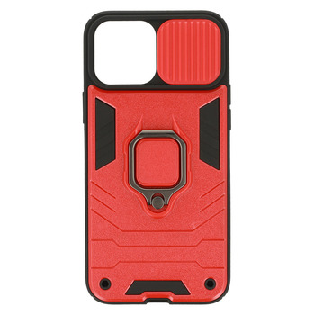 Ring Lens Case for Iphone 13 Pro Max Red