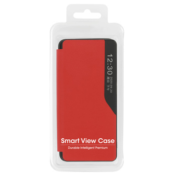 Kabura Smart View do Samsung Galaxy S22 Plus czerwona