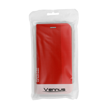 Vennus SENSITIVE Book do Samsung Galaxy S22 Plus czerwona