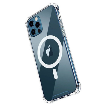 TEL PROTECT MagSilicone Case do Iphone 13 Pro Przezroczysty