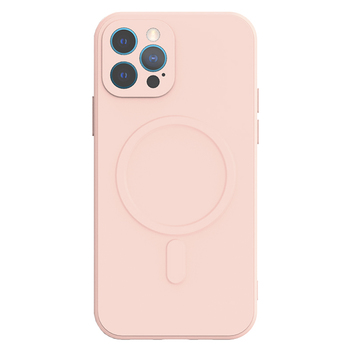 TEL PROTECT MagSilicone Case do Iphone 13 Pro Max Jasnoróżowy