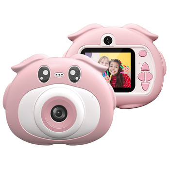 Aparat fotograficzny, kamera dla dzieci CP01P 1080P różowy