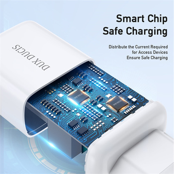 Ładowarka sieciowa Dux Ducis C10 - 2xUSB - 12W 2,4A biała